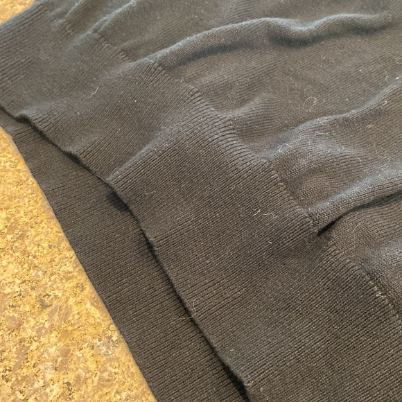 Izod Black Cotton Sweater Vest XLT XL Tall - Picture 7 of 16